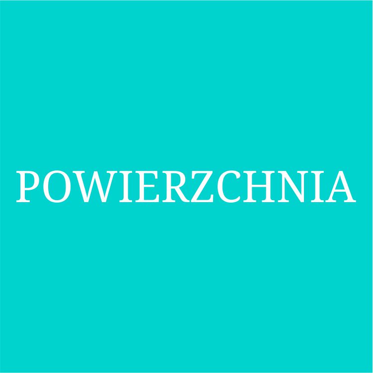 Powierzchnia stoiska targowego